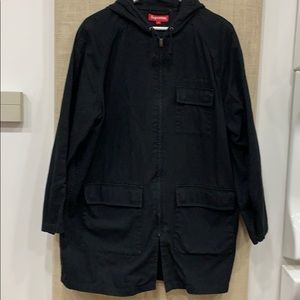 - Supreme hoodie parka